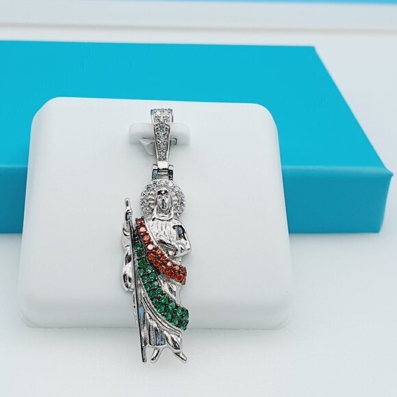 "925 Sterling Silver CZ Beautiful Pendant for Women, 1USPAR4066 - Picture 7 of 11